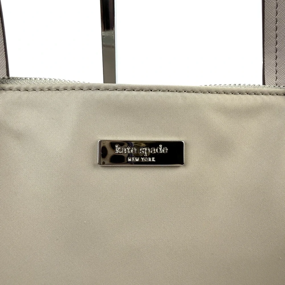 Kate Spade Lida May Street‎ Handbag Taupe Gray Shoulder Bag Purse Brand New
